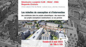 Séminaire conjoint CJB et INAU