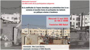 Séminaire mensuel : « Les Mercredis de la participation citoyenne »